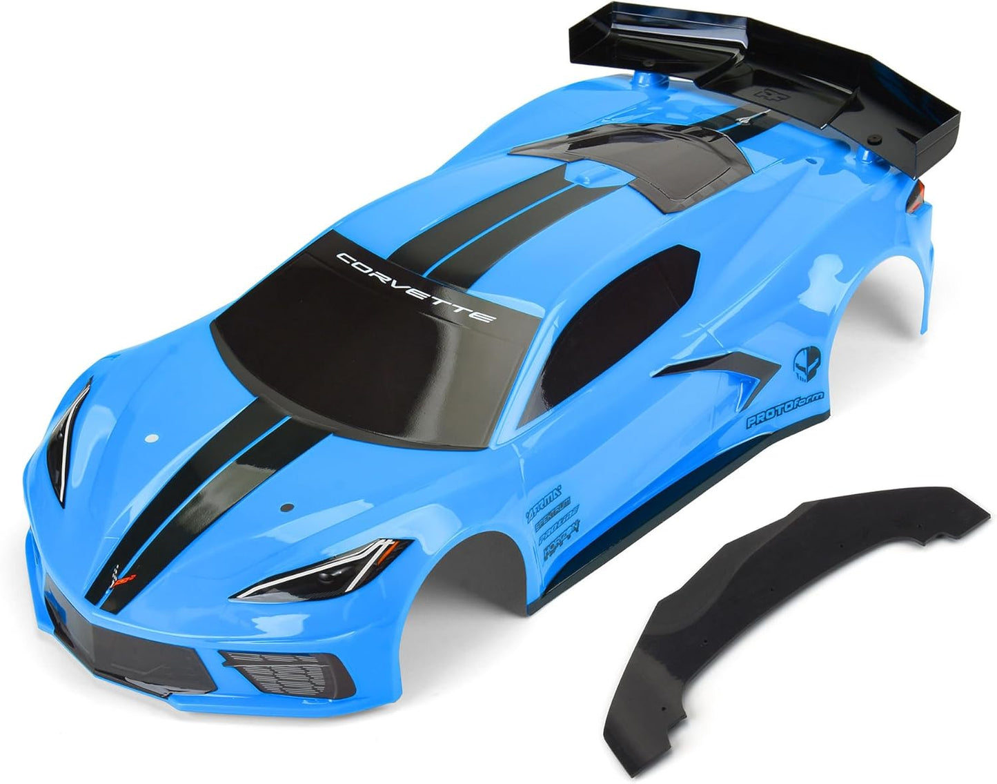 Arrma FELONY 6s - Body Shell (BLUE painted corvette c8 PRM157713 cover ARA7617V2