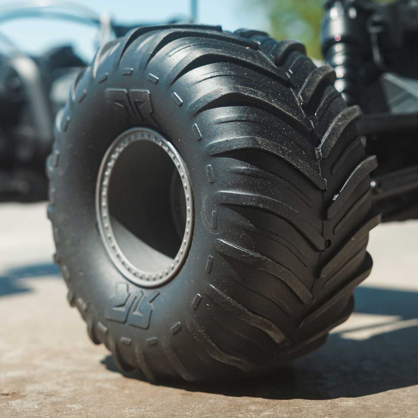 Arrma 1/10 GORGON 2WD RTR Brushed Monster Truck (Battery & Charger Included), Gun Metal