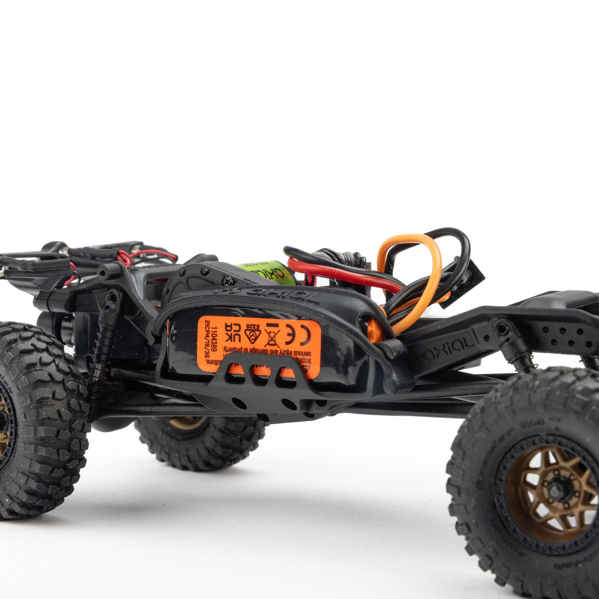Axial 1/30 SCX30 Toyota Tacoma TRD Pro Overland Edition 4X4 RTR Brushed Rock Crawler (Battery & Charger Included), Tan