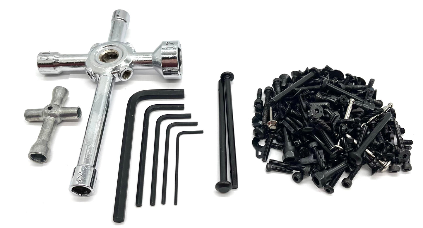 Arrma FIRETEAM 6s BLX - SCREWS & Tools hardware allen keys t-wrench ARA7618