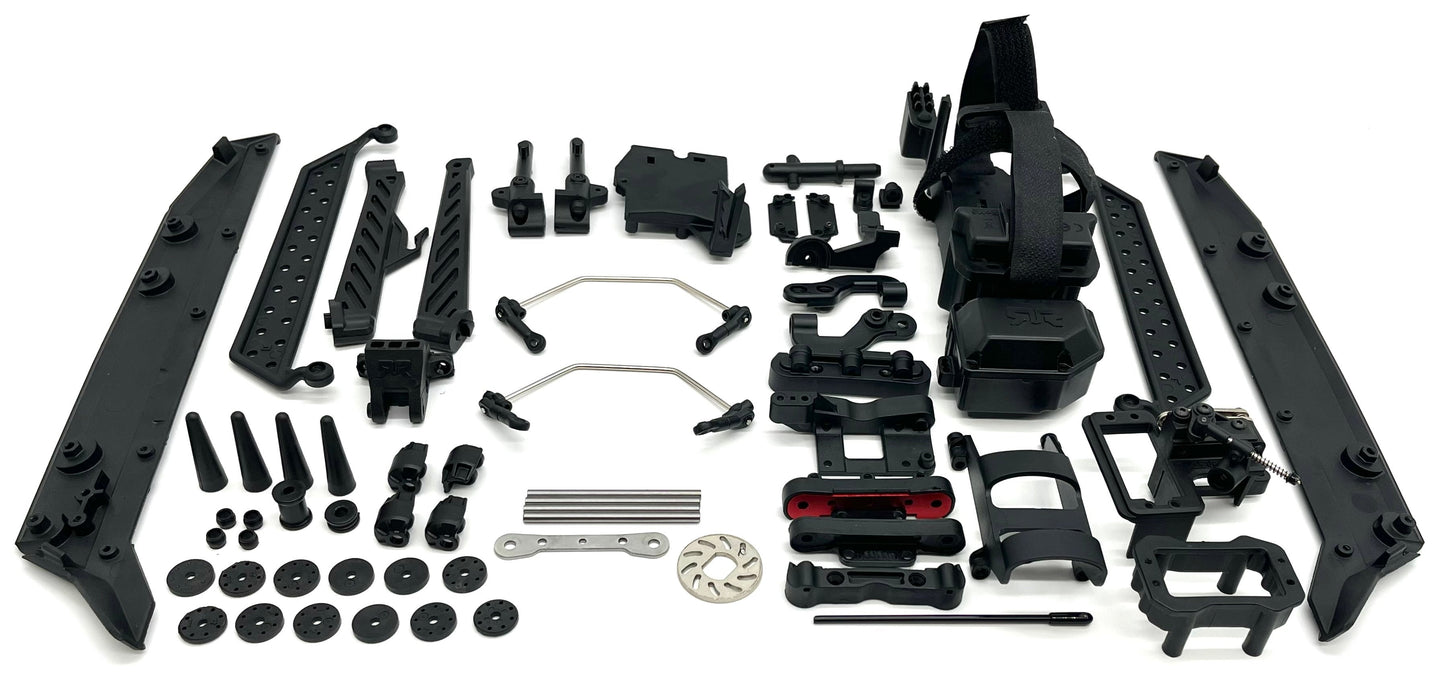Arrma FIRETEAM 6s BLX - Side Guards, Battery Tray, Roll Tower, Chassis Braces ARA7618