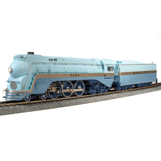 HO ATSF Blue Goose Locomotive, #3460, As Delivered