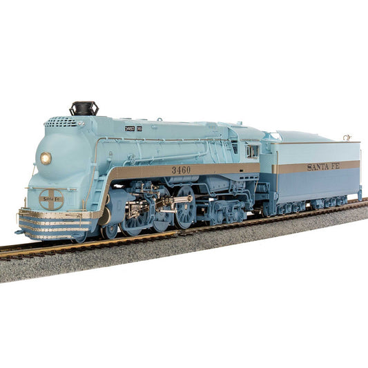 HO ATSF Blue Goose Locomotive, #3460, 1951- 1953 Appearance