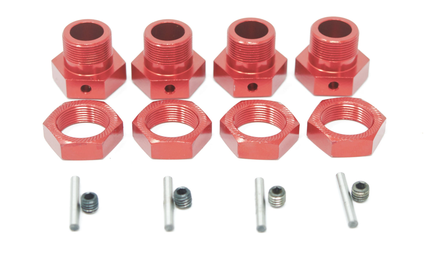 OUTCAST 8S EXB - 24mm Hex Hubs (aluminum Wheel nuts pins screws Arrma ARA5210V2