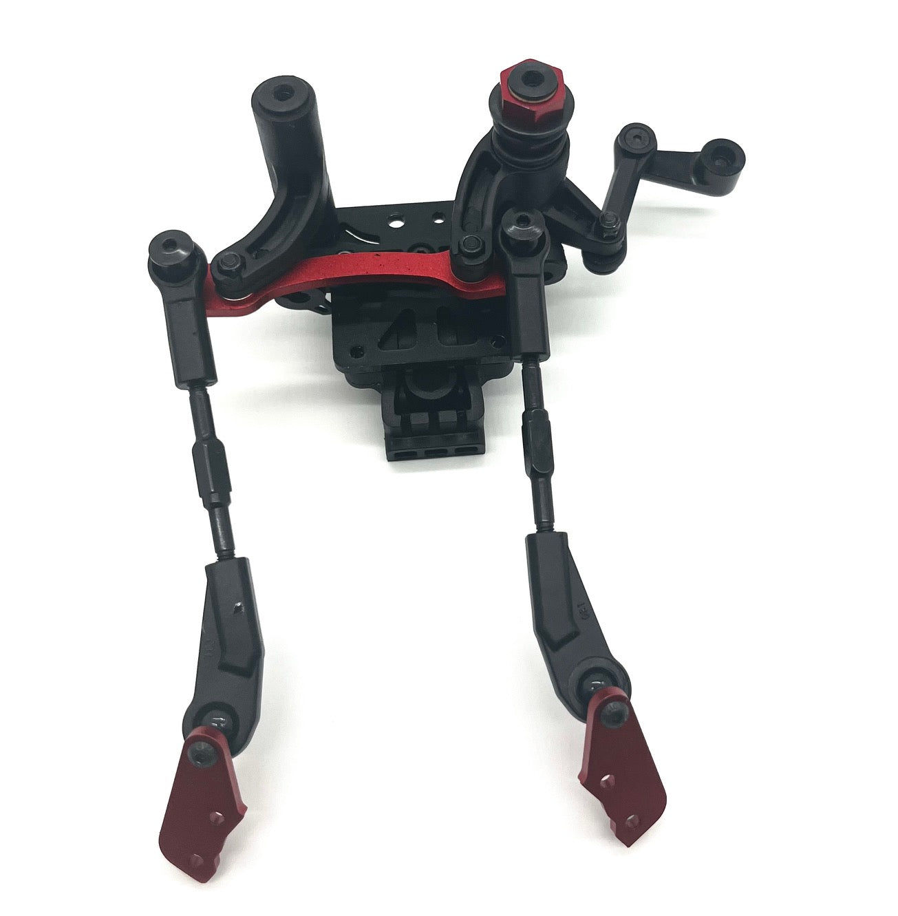 Arrma MOJAVE 6s BLX V2 - STEERING Set 25t Servo Horn bellcrank top plate rack ARA7604V2
