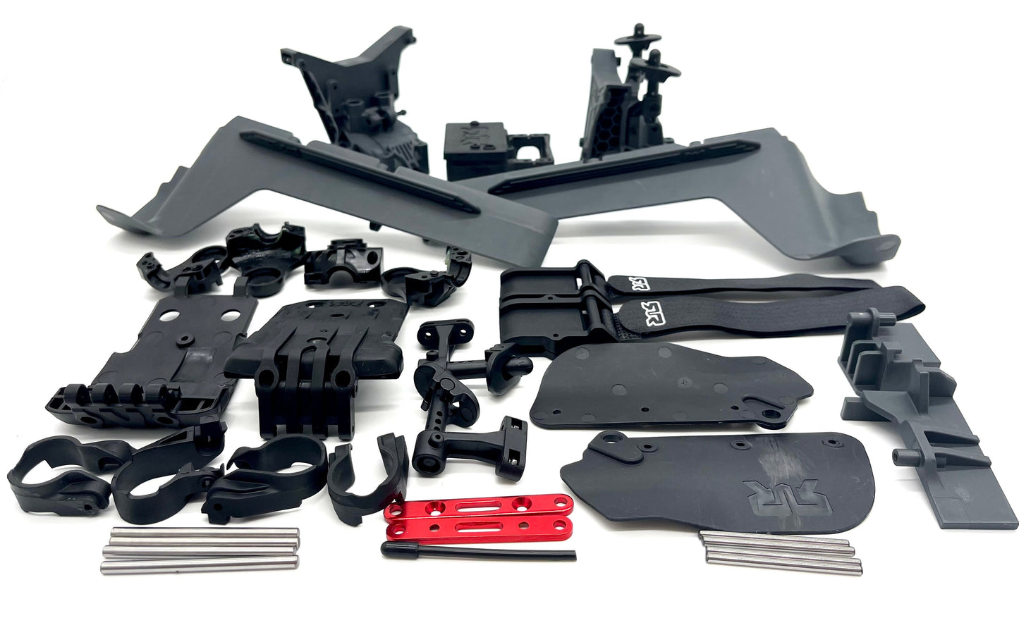 Arrma OUTCAST 4s 4x4 - Side Guards, Battery mount, radio box, wing mount T3/T4 ARA4410V2