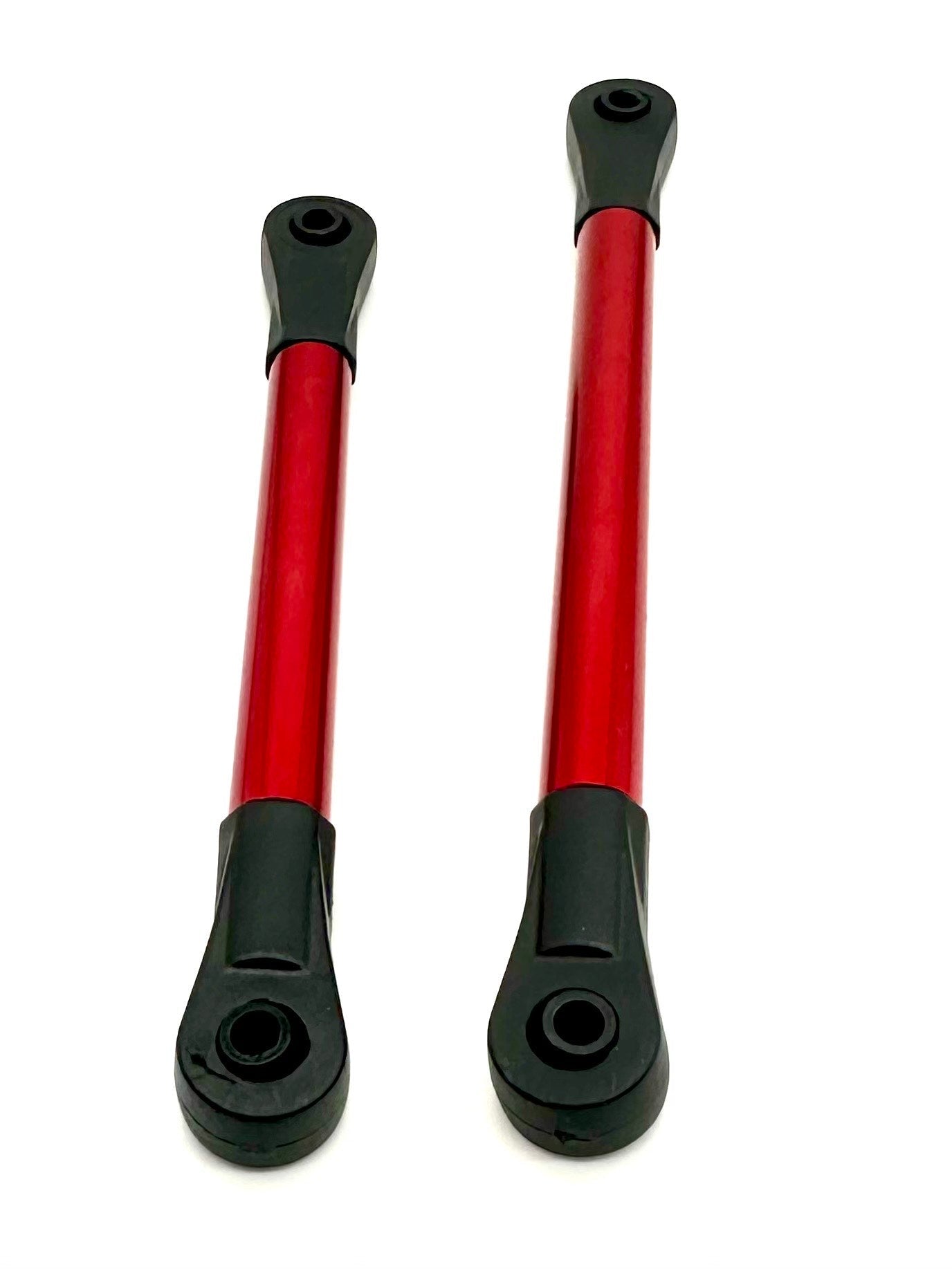 Arrma NOTORIOUS 6s V6 BLX - Center Braces, red alum w/rod ends 66mm & 93mm ARA8611V6