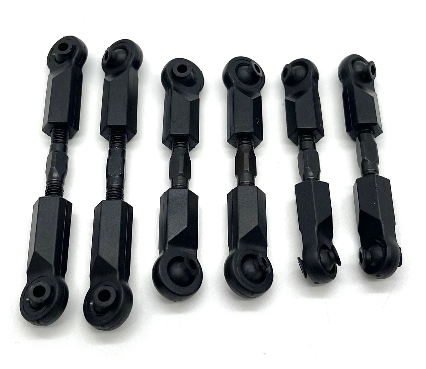 Arrma Mojave 4s 4x4 - Turnbuckles, Steel , M5 x 355mm and 50mm Black w/ball ends ARA4404