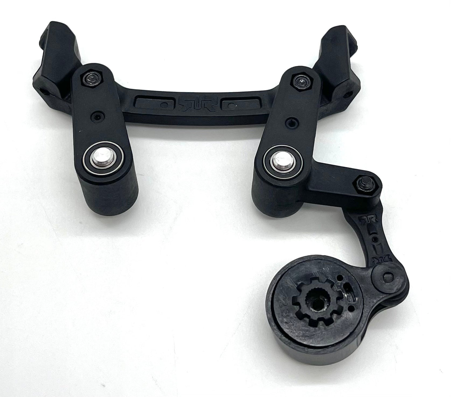 Arrma Mojave 4s 4x4 - STEERING Set, bellcrank servo saver posts ARA4404