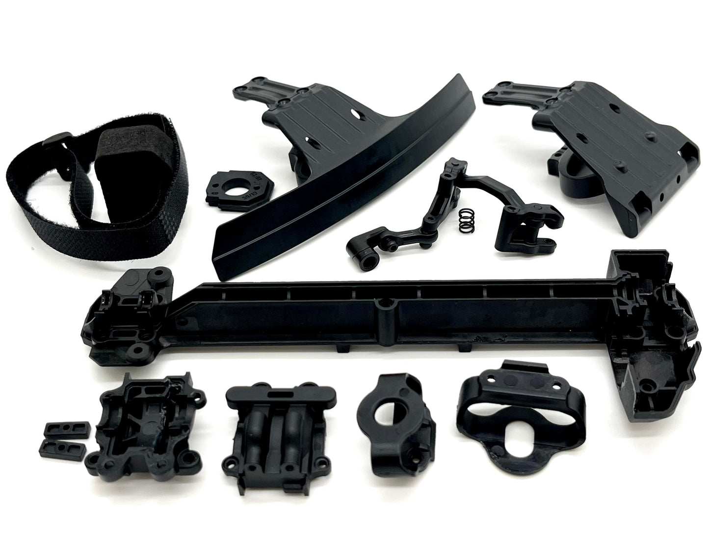 Arrma MOJAVE GROM BLX 223s - BUMPERS, top deck strap 4x4 ARA2304