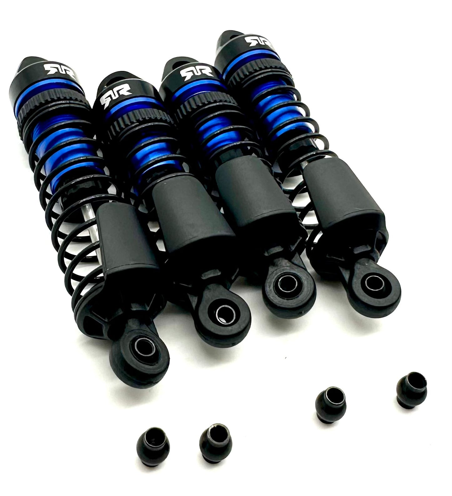 Arrma MINI KRATON 3S - Shocks & springs (set of 4) aluminum BLUE ARA2508S