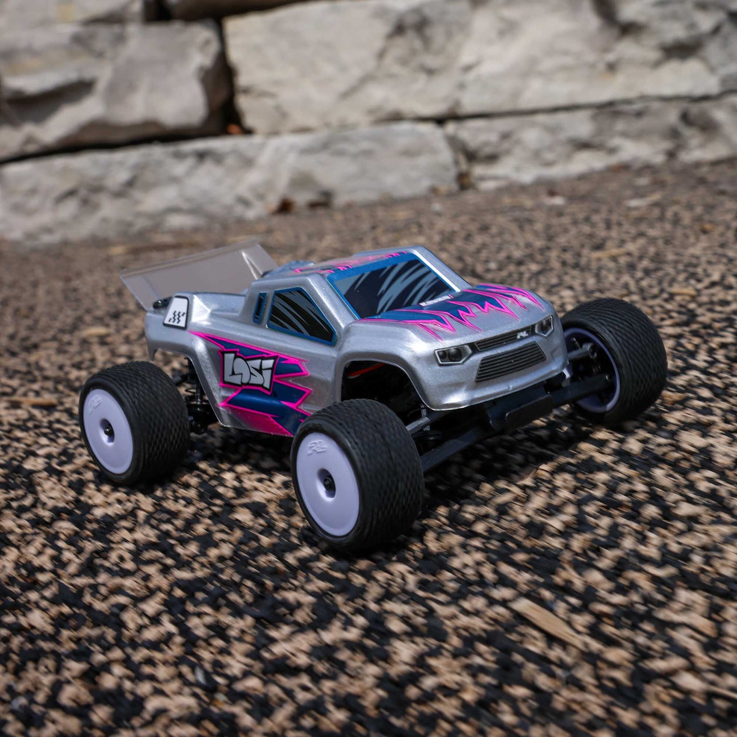 Micro-T 1/28 2WD Silver RTR
