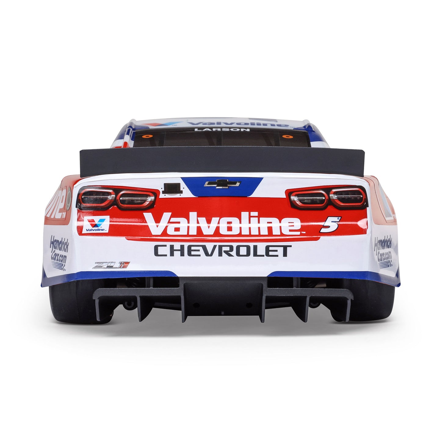 Losi 1/12 NASCAR RC Race Car Kyle Larson No. 5 2025 Valvoline Chevrolet ZL1 2S AWD RTR Brushed On-Road (Battery & Charger Included), Red