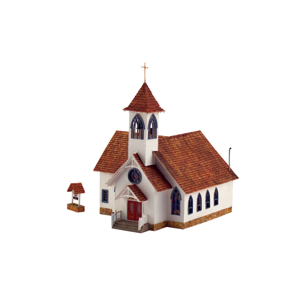 HO Built-Up Community Church