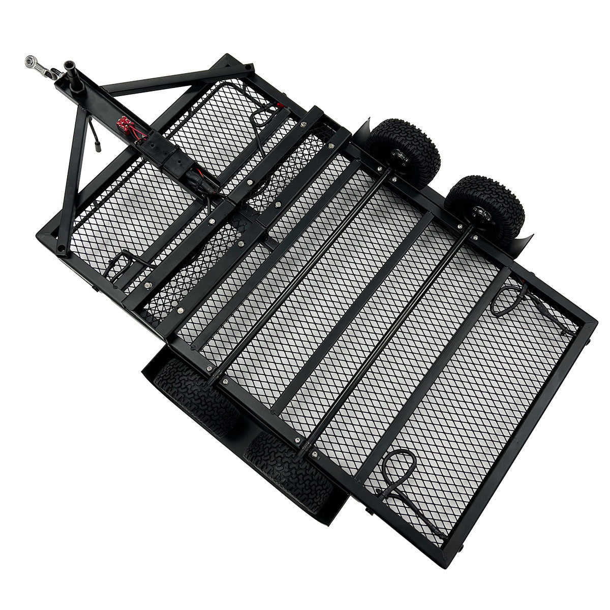 Bold R/C - 1/10 Scale Full Metal Car Hauler Trailer with LED Lights