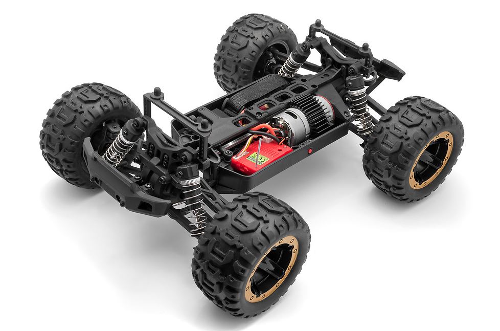 BlackZon - Slyder 1/16th RTR 4WD Electric Monster Truck - Gold