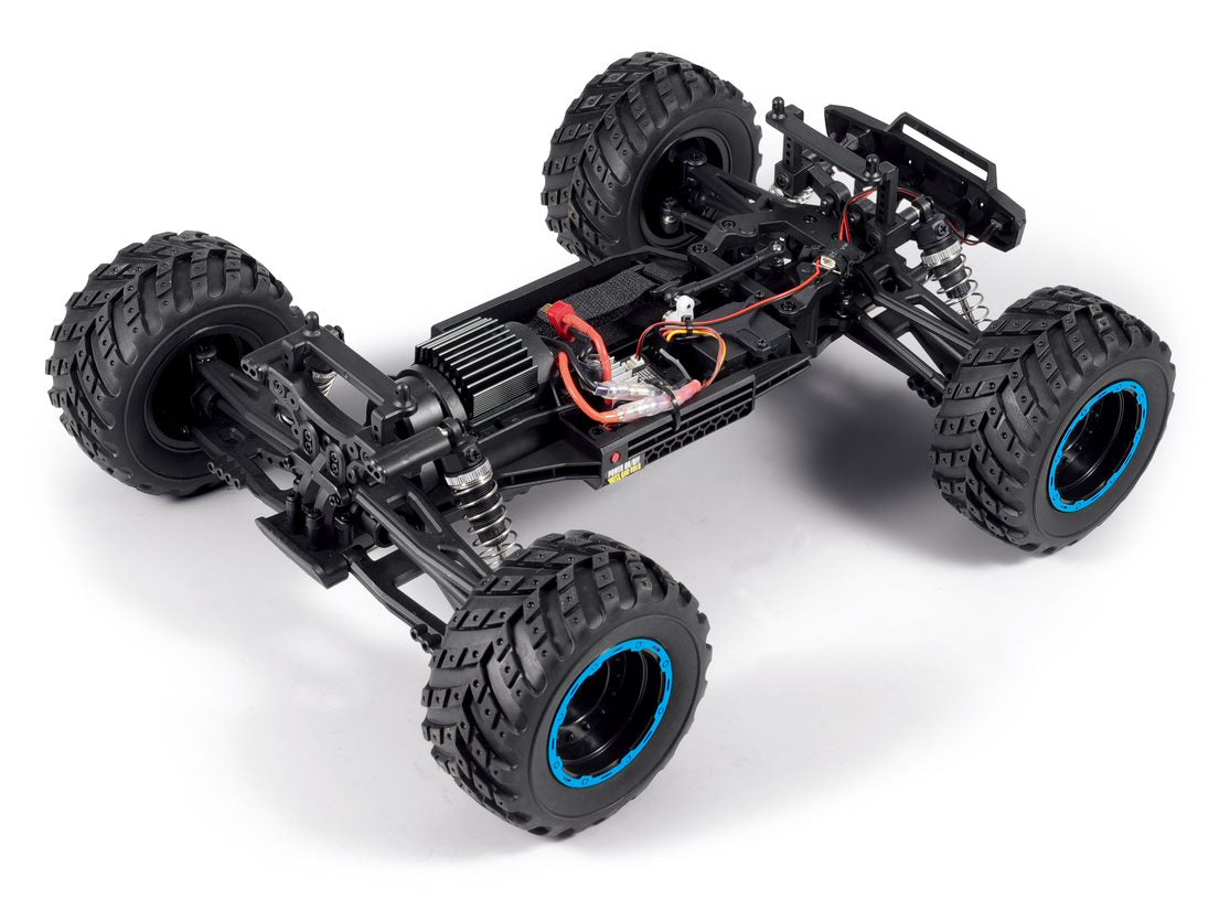 BlackZon - Smyter MT 1/12 4WD Electric Monster Truck - Blue