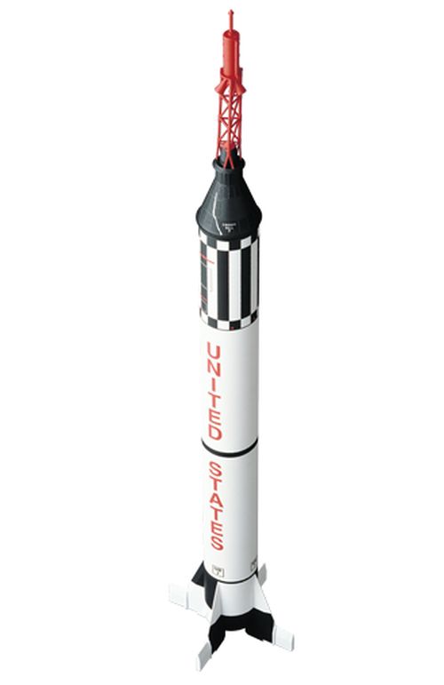 Mercury Redstone Model Rocket Kit, Skill Level 3