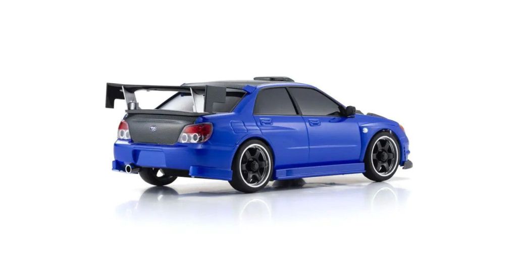 Kyosho - Mini-Z AWD Subaru Impreza WRX with GT Wing MA-020, Blue