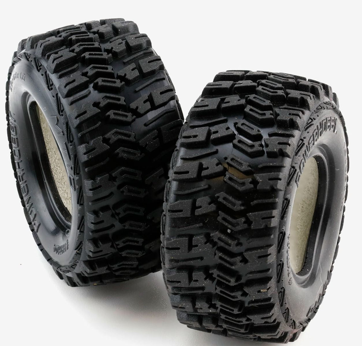 Power Hobby - MT10 1.0" Micro Crawler Tires 1/24 Axial SCX24 C10 Jeep