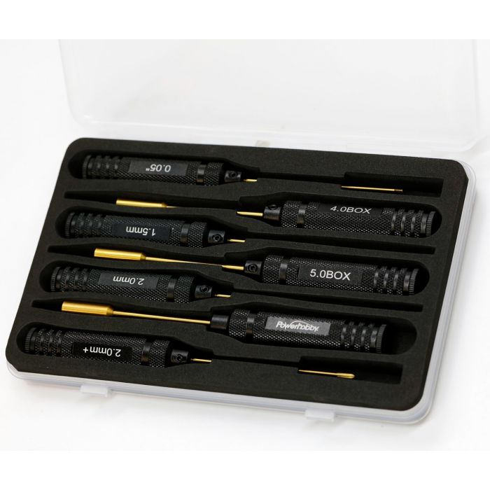 Power Hobby - TRX-4M Tool Kit, Nut Drivers 4/5/6mm Hex, 0.05/1.5/2.0 Hex