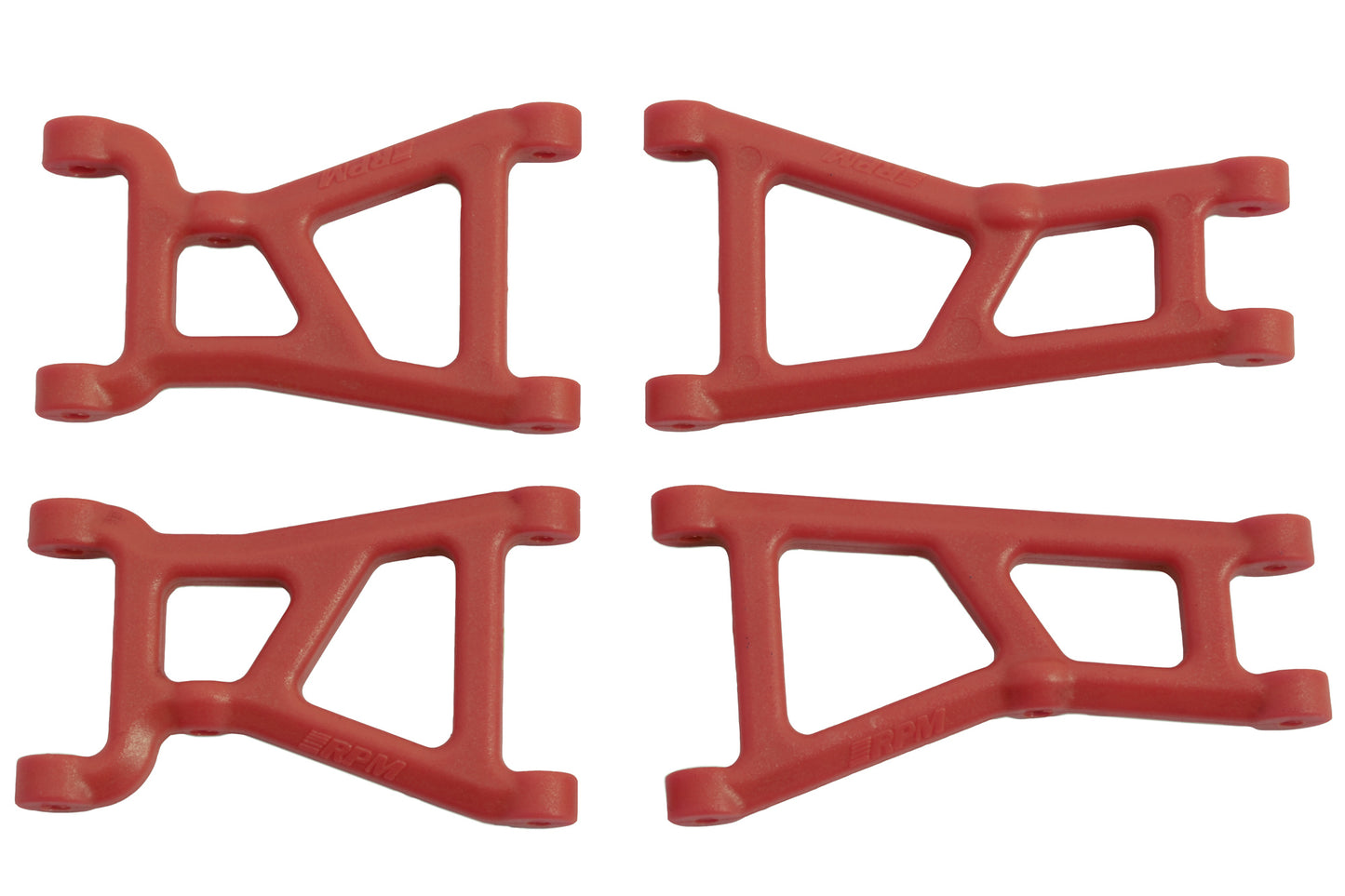 FRONT & REAR A-ARMS FOR THE HELION ANIMUS 18SC-18TR RED