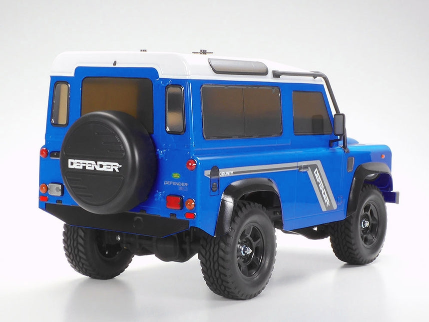 Tamiya - 1/10 RC 1990 Land Rover Defend 90 Pre-Painted Truck Kit, w/ C
