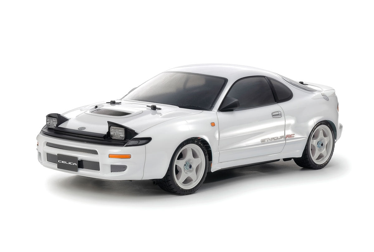 Tamiya - 1/10 R/C Toyota Celica GT-Four RC ST185, White Painted Body