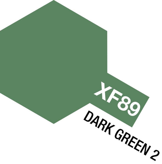 Acrylic Mini XF-89 Dark Green Paint, 10ml Bottle