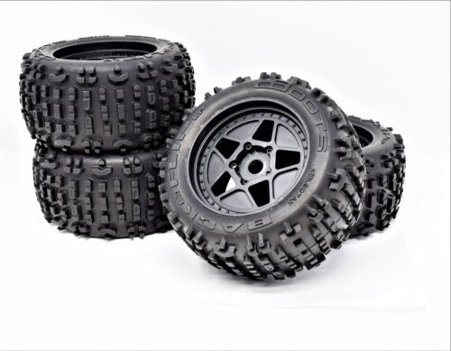 Arrma V1 or V2 OUTCAST 4s 4x4 - TIRES & Wheels dBoots Backflip LP Front/Rear - Dirt Cheap RC SAVING YOU MONEY, ONE PART AT A TIME
