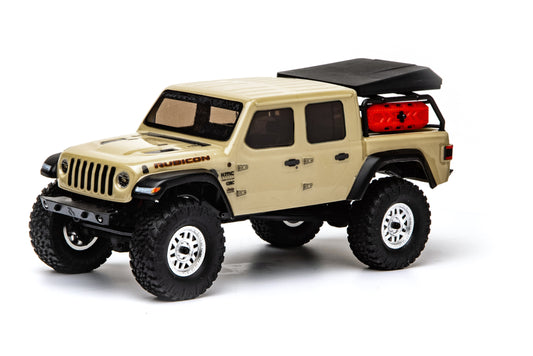 1/24 SCX24 Jeep JT Gladiator 4WD Rock Crawler Brushed RTR, Beige - Dirt Cheap RC SAVING YOU MONEY, ONE PART AT A TIME