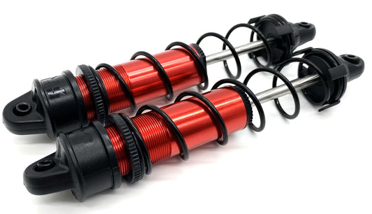 Arrma KRATON 8S EXB - Front Shocks (Assembled Dampers, Springs 180 Arrma 1/5 ARA5208 - Dirt Cheap RC SAVING YOU MONEY, ONE PART AT A TIME