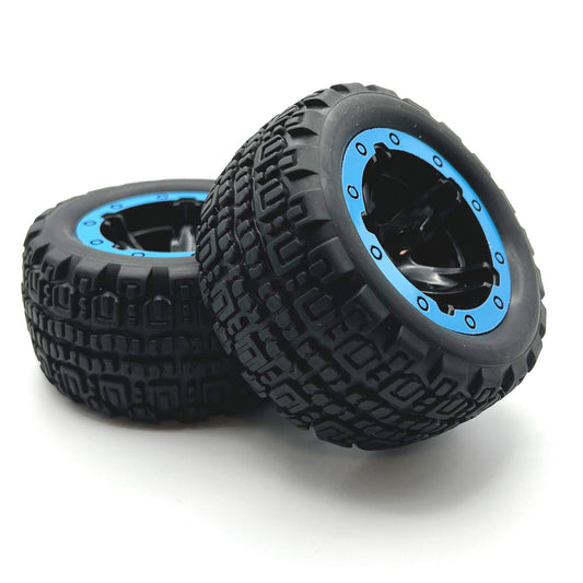 Slyder ST Wheels/Tires Assembled (Black/Blue)