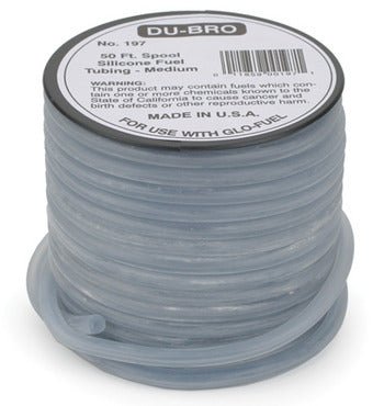 Super Blue Silicone Tubing Medium (3/32" ID) 50' Spool