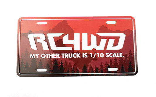 RC4WD - "My Other Truck" License Plate