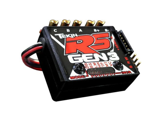 Tekin - RS Gen3 BL Sensored/Sensorless D2 ESC 8.5 Turn Limit