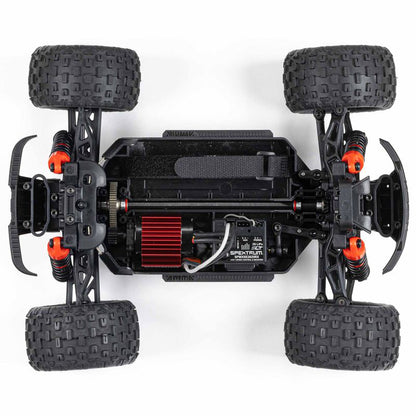 ARRMA 1/18 GRANITE GROM MEGA 380 Brushed 4X4 Monster Truck RTR with Battery & Charger, Red