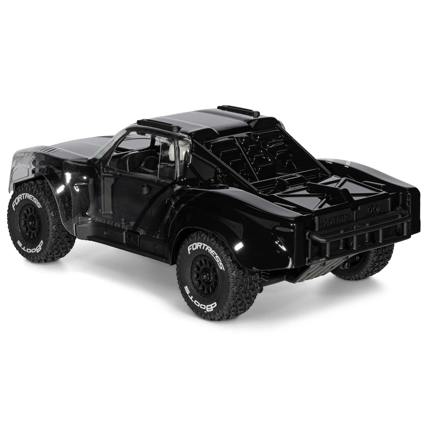 1/16 MOJAVE GROM 4X4 RTA KIT Brushed Desert Truck (Battery & Charger Included), Clear/Black