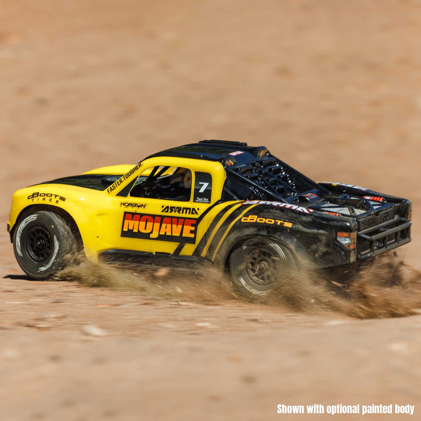 1/16 MOJAVE GROM 4X4 RTA KIT Brushed Desert Truck (Battery & Charger Included)