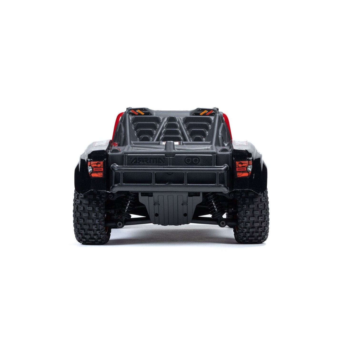 Arrma MOJAVE GROM MEGA 380 Brushed 4X4 Small Scale Desert Truck RTR with Battery & Charger, Red/Black