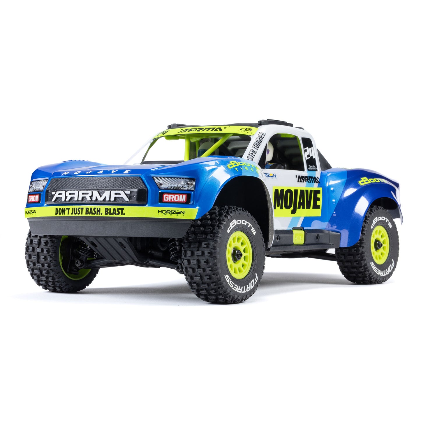 Arrma MOJAVE GROM 4x4 SMART Small Scale Desert Truck (Blue/White)