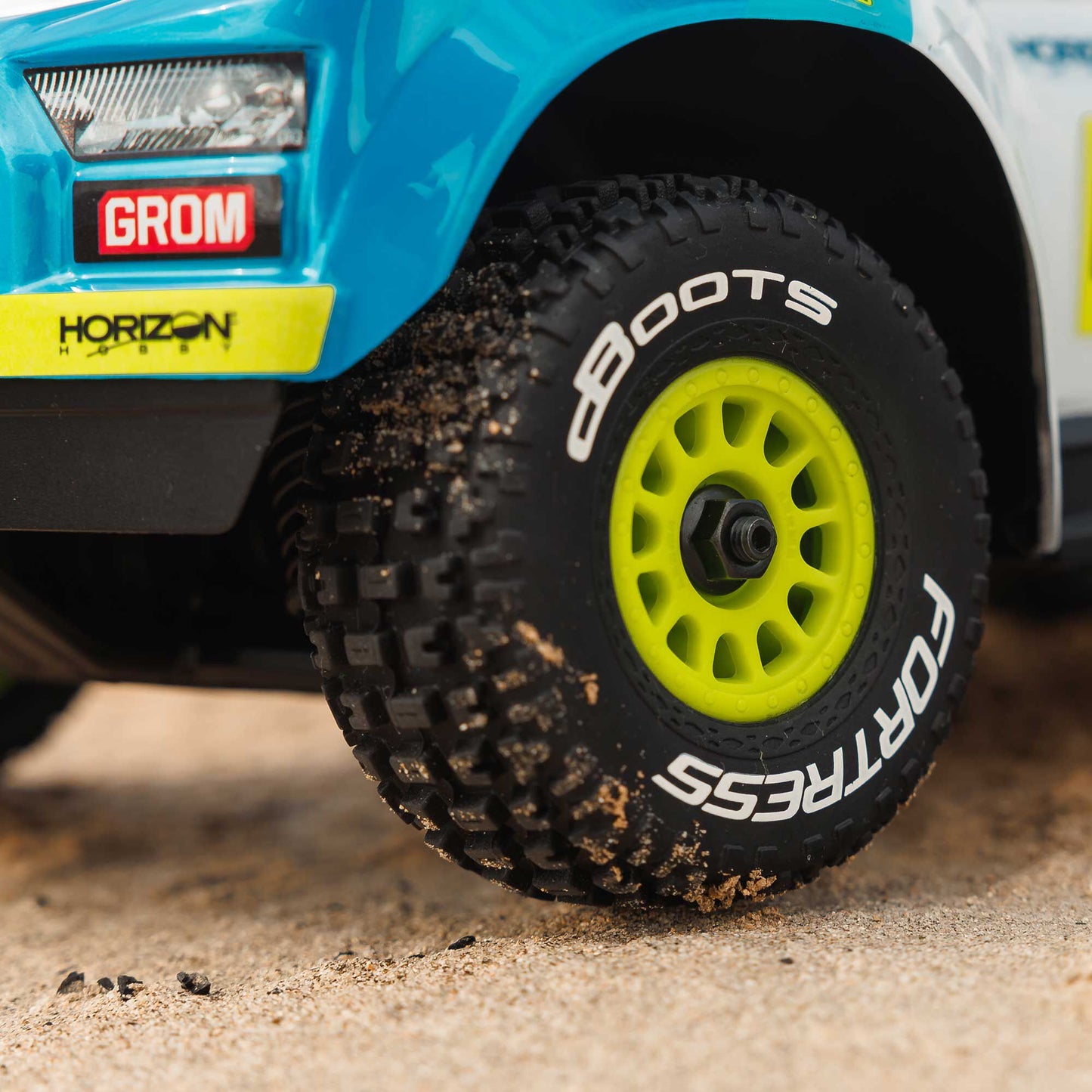 Arrma MOJAVE GROM 4x4 SMART Small Scale Desert Truck (Blue/White)