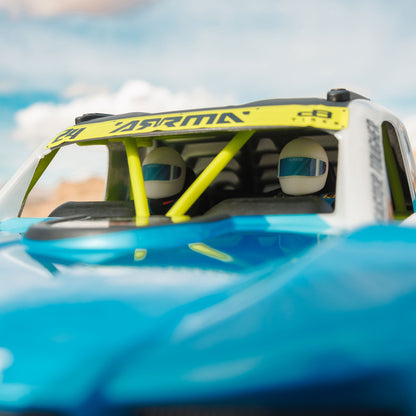 Arrma MOJAVE GROM 4x4 SMART Small Scale Desert Truck (Blue/White)