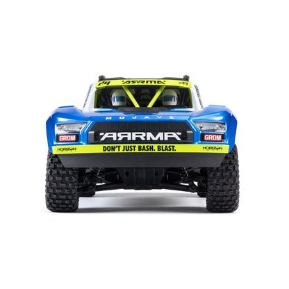 Arrma MOJAVE GROM 4x4 SMART Small Scale Desert Truck (Blue/White)