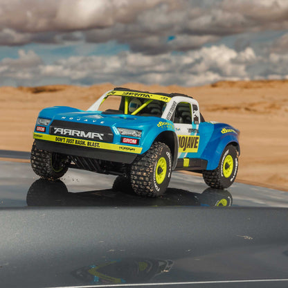 Arrma MOJAVE GROM 4x4 SMART Small Scale Desert Truck (Blue/White)