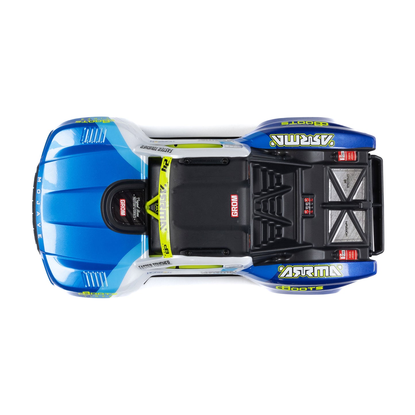 Arrma MOJAVE GROM 4x4 SMART Small Scale Desert Truck (Blue/White)