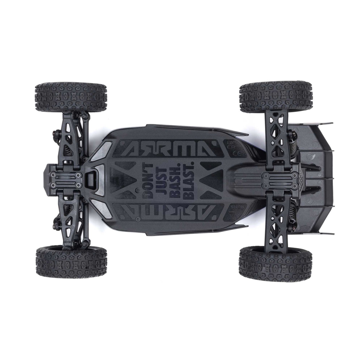 ARRMA TYPHON GROM 4x4 SMART Small Scale Buggy Blue/Silver