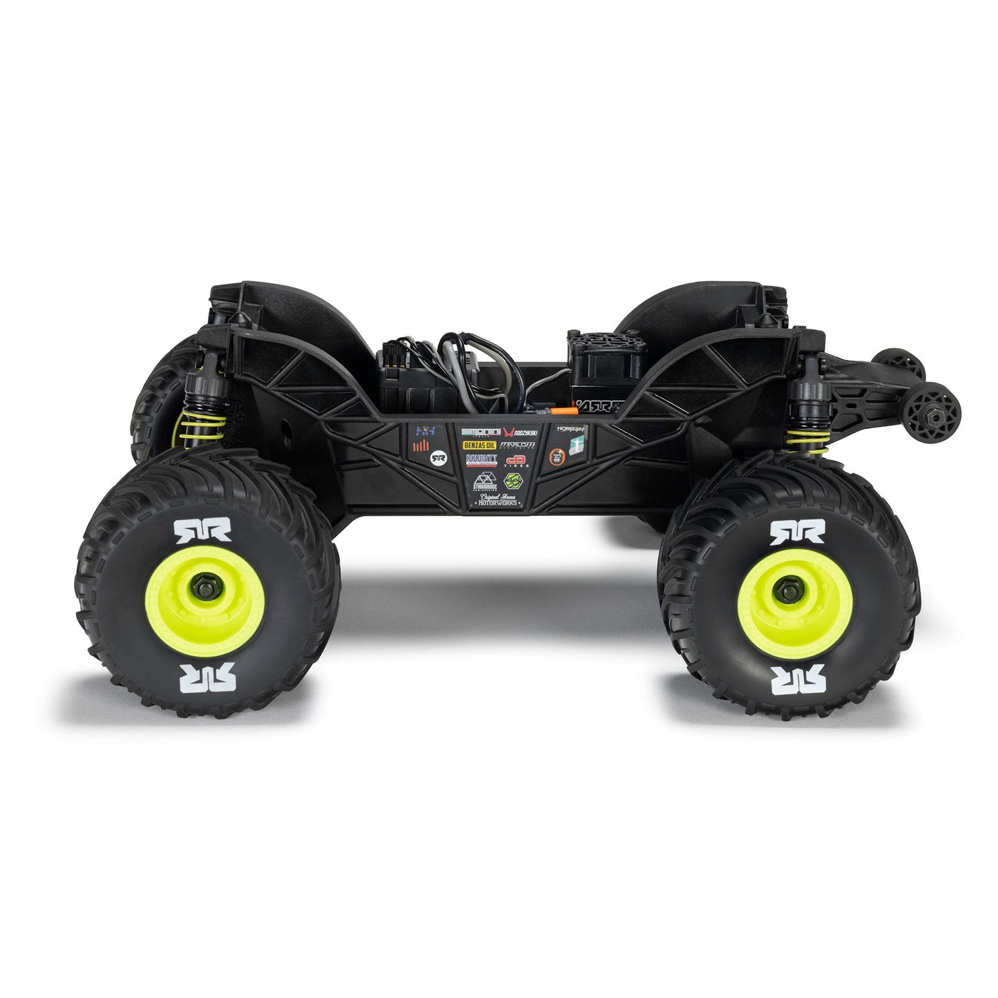 1/16 GORGON GROM 4X4 RTR Brushed Monster Truck (Battery & Charger Included), Yellow