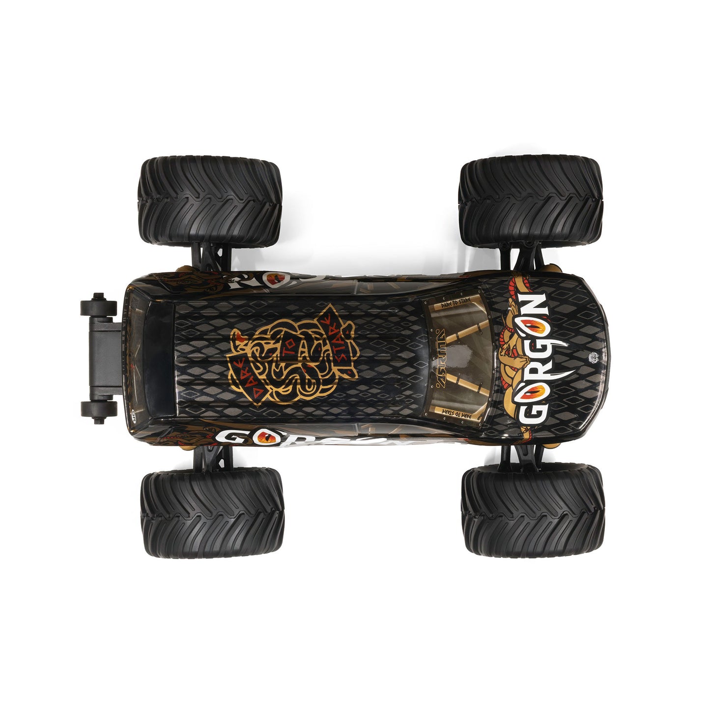 1/16 GORGON GROM 4X4 RTR Brushed Monster Truck (Battery & Charger Included), Bronze