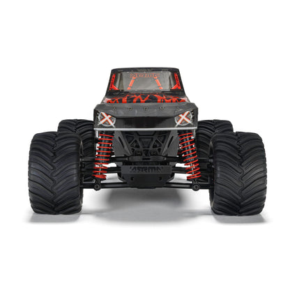 Arrma 1/16 QUAKE GROM 4X4 RTR Brushed Monster Truck (Battery & Charger Included), Red